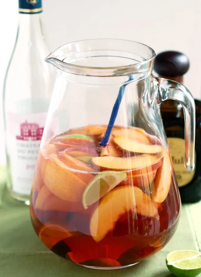 Mexican Sangria Made with Tequila - Baking Sense