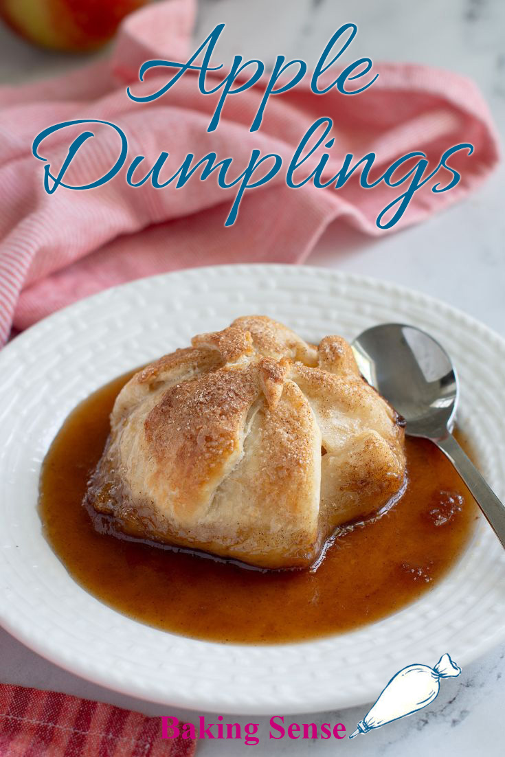 Apple Dumplings Baking Sense