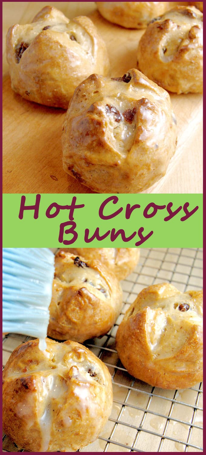 Hot Cross Buns With Dates And Raisins Baking Sense® 8957