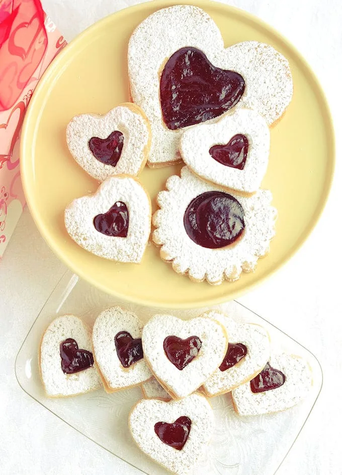 Raspberry Linzer Cookies Baking Sense