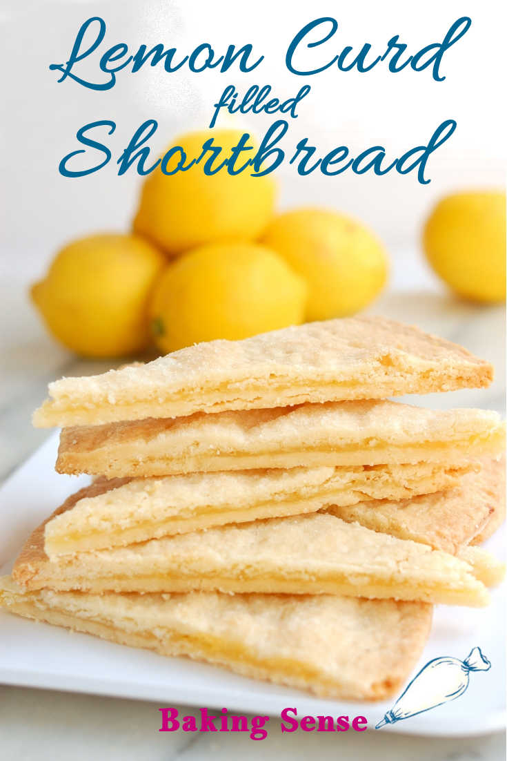 Lemon Curd Shortbread Cookies! - Baking Sense®