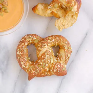 beauty shot pumpkin pretzel.