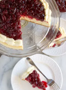 White Chocolate Cranberry Cheesecake - Baking Sense®