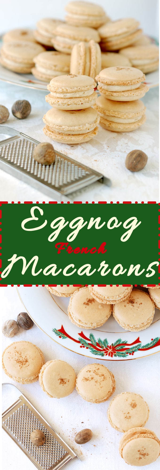 Eggnog Macarons - Baking Sense®