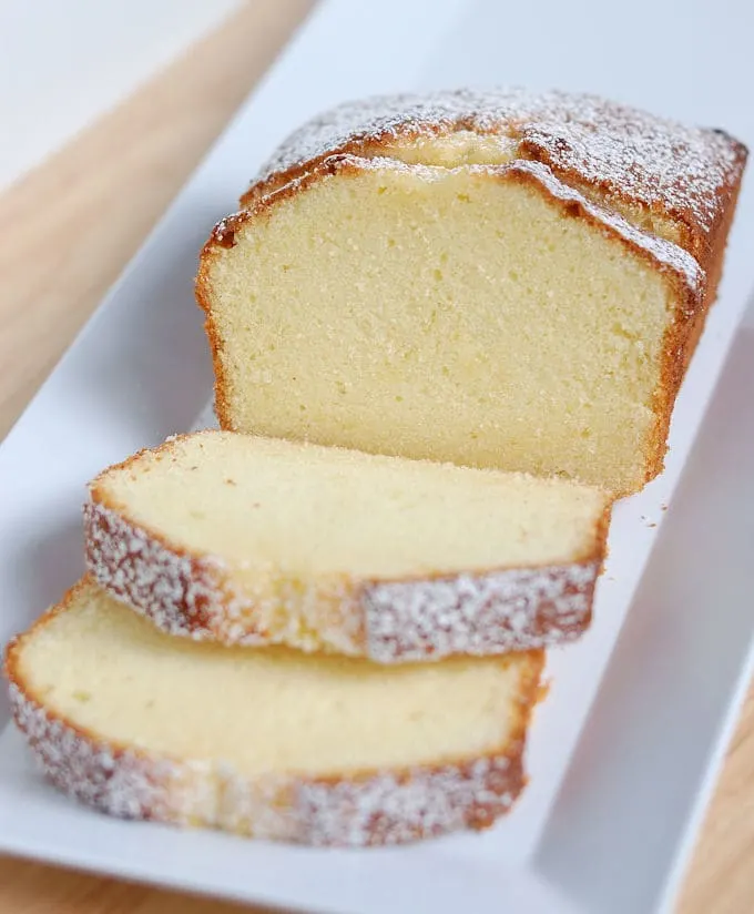 Cream Cheese Pound Cake Recipe (VIDEO) - A Spicy Perspective