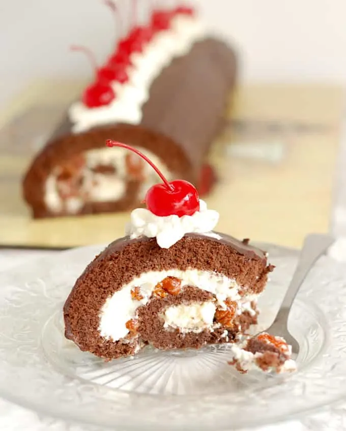 Black Forest Cake Roll - Baking Sense®