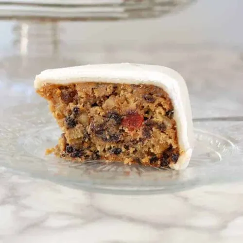 Easy Christmas Cake - Microwave Recipe | The Ideas Kitchen