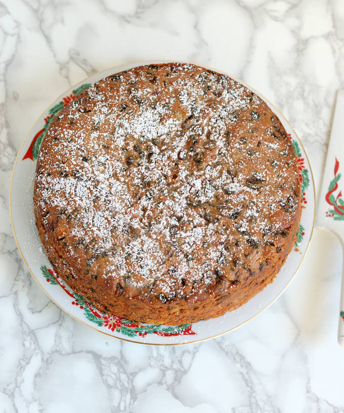 Brandy-Aged Fruitcake - Baking Sense