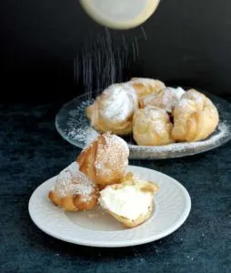 Pate a choux cream puffs