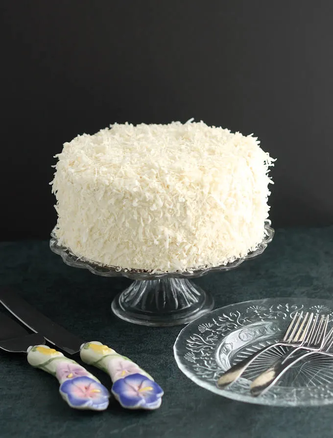 Snow White Coconut Layer Cake - Baking Sense®