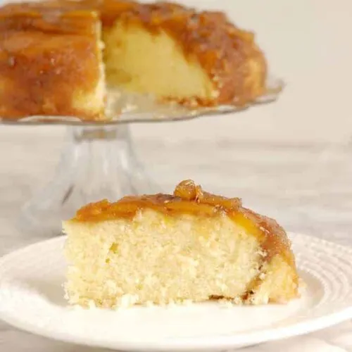 Mango Upside Down Cake - Baking Sense®