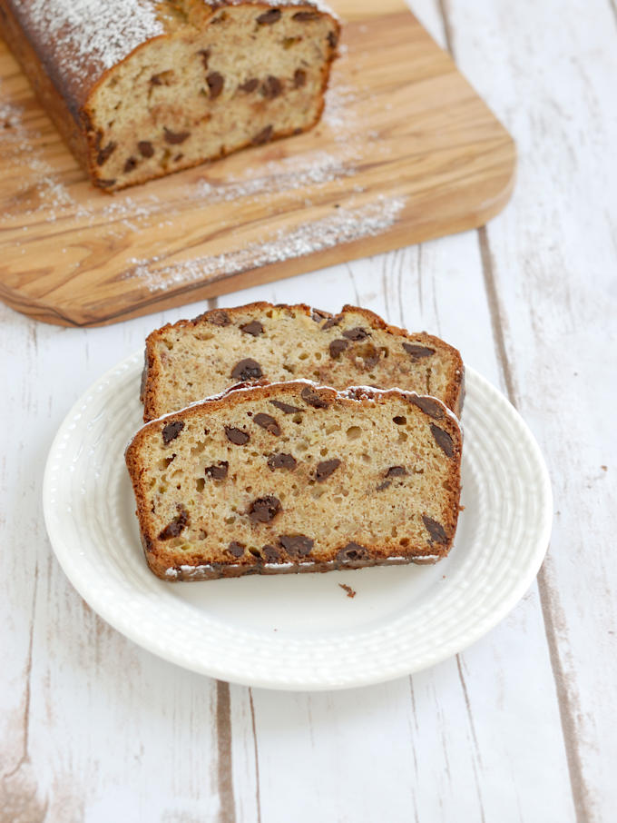 Chocolate Chunk Banana Bread - Baking Sense