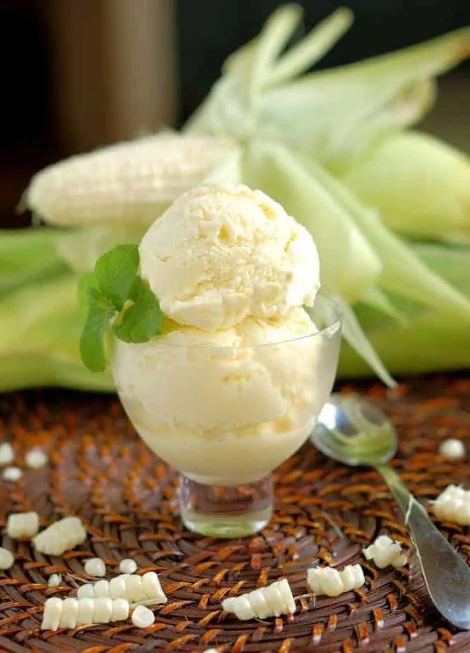 Sweet Corn Ice Cream - Baking Sense