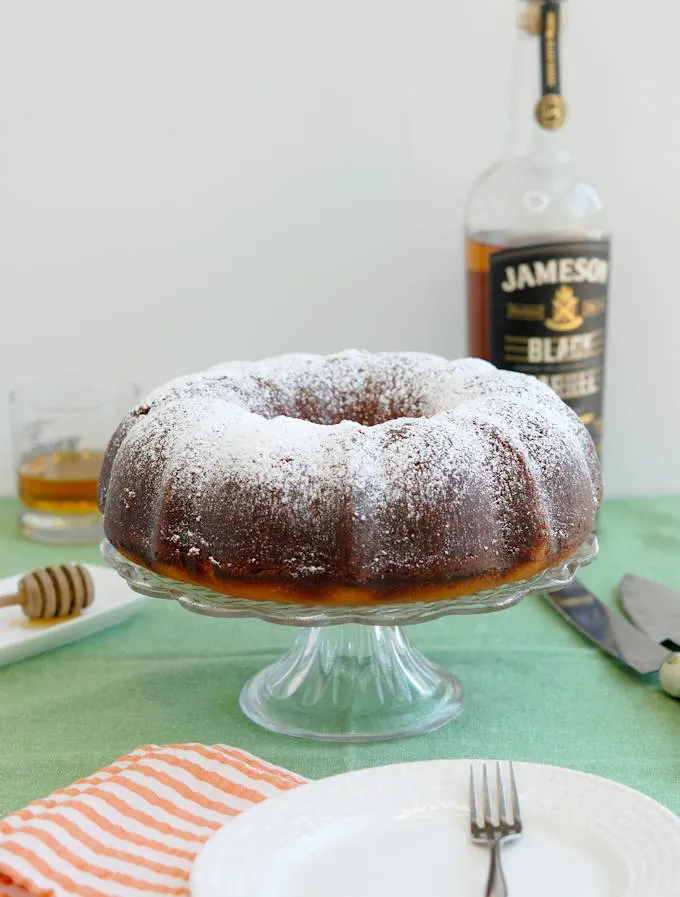 Honey-Kissed Irish Whiskey Cake - Baking Sense®