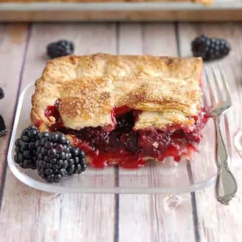 Blackberry Slab Pie - Baking Sense®