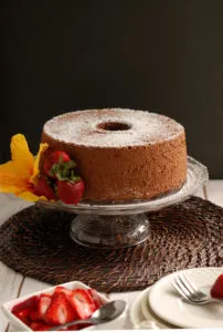 Chocolate Angel Food Cake