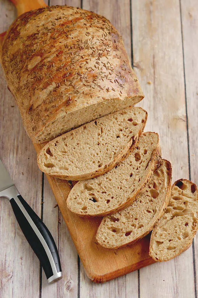 Sourdough rye bread (beginner friendly) - Lazy Cat Kitchen