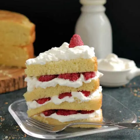 Vanilla Genoise Vanilla Sponge Cake Baking Sense