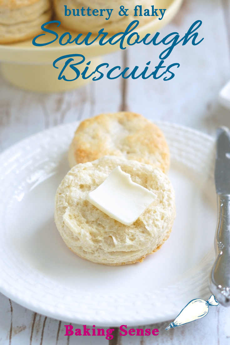 Buttery & Flaky Sourdough Biscuits - Baking Sense®