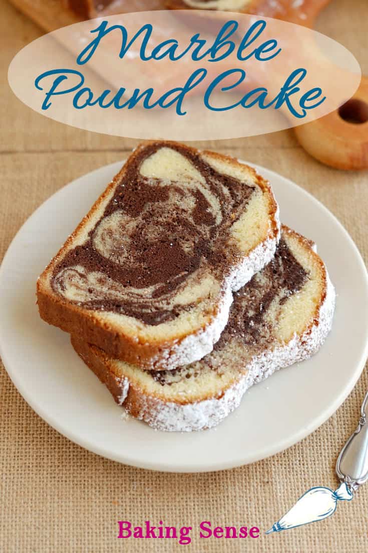 Marble Pound Cake - Baking Sense®