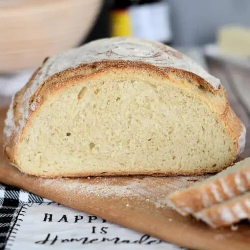 Artisan Dutch Oven Semolina Bread - Lexa's Recipes