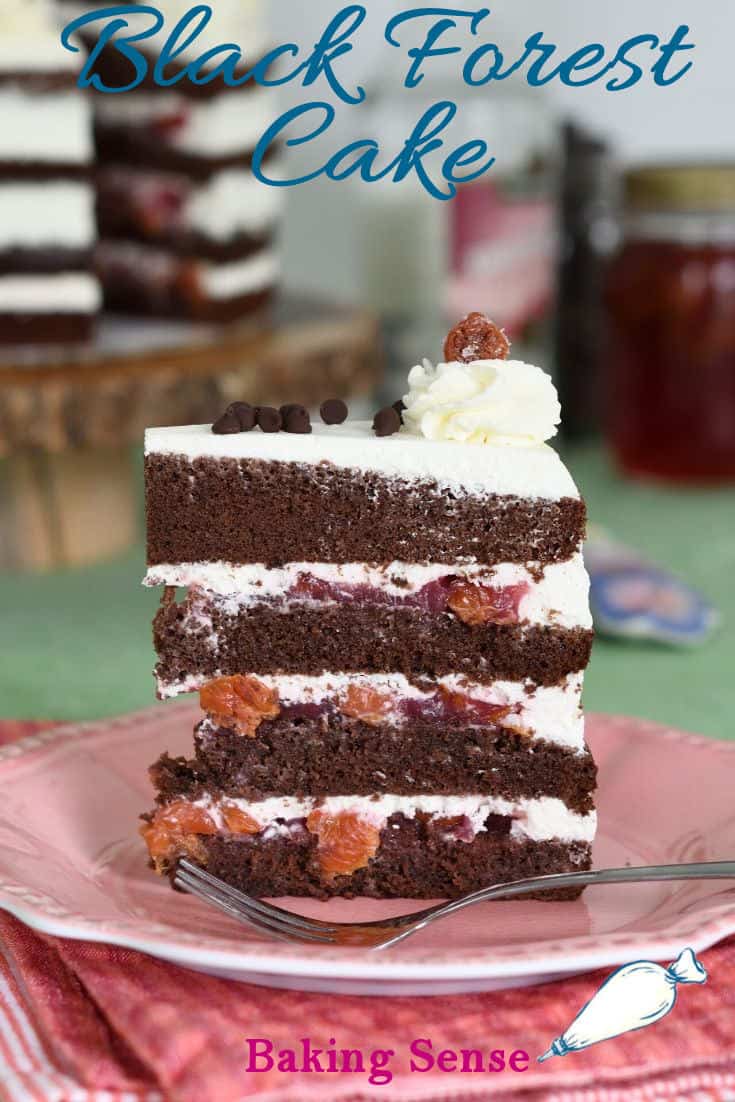 Classic Black Forest Cake - Baking Sense®