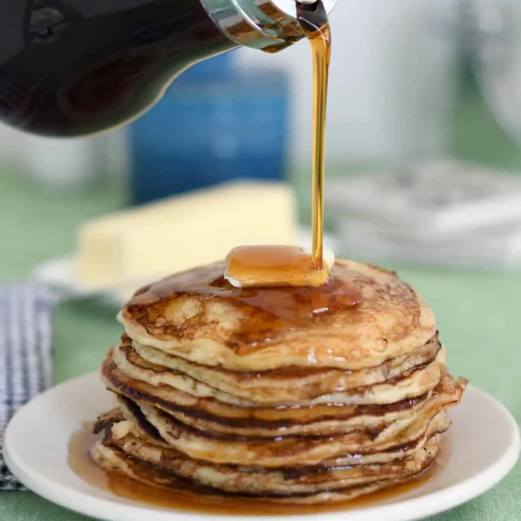 Overnight Sourdough Pancakes - Baking Sense®