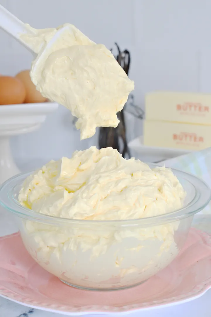 Birthday Cake Batter French Buttercream - The Floral Apron