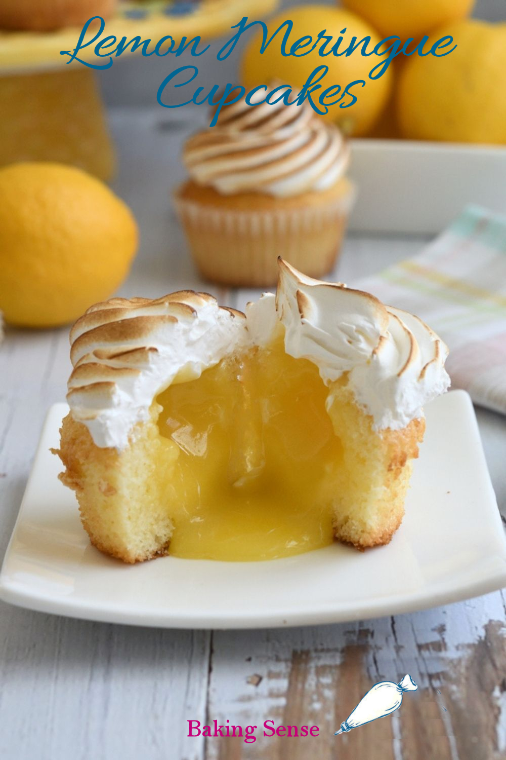 Lemon Meringue Cupcakes Baking Sense®