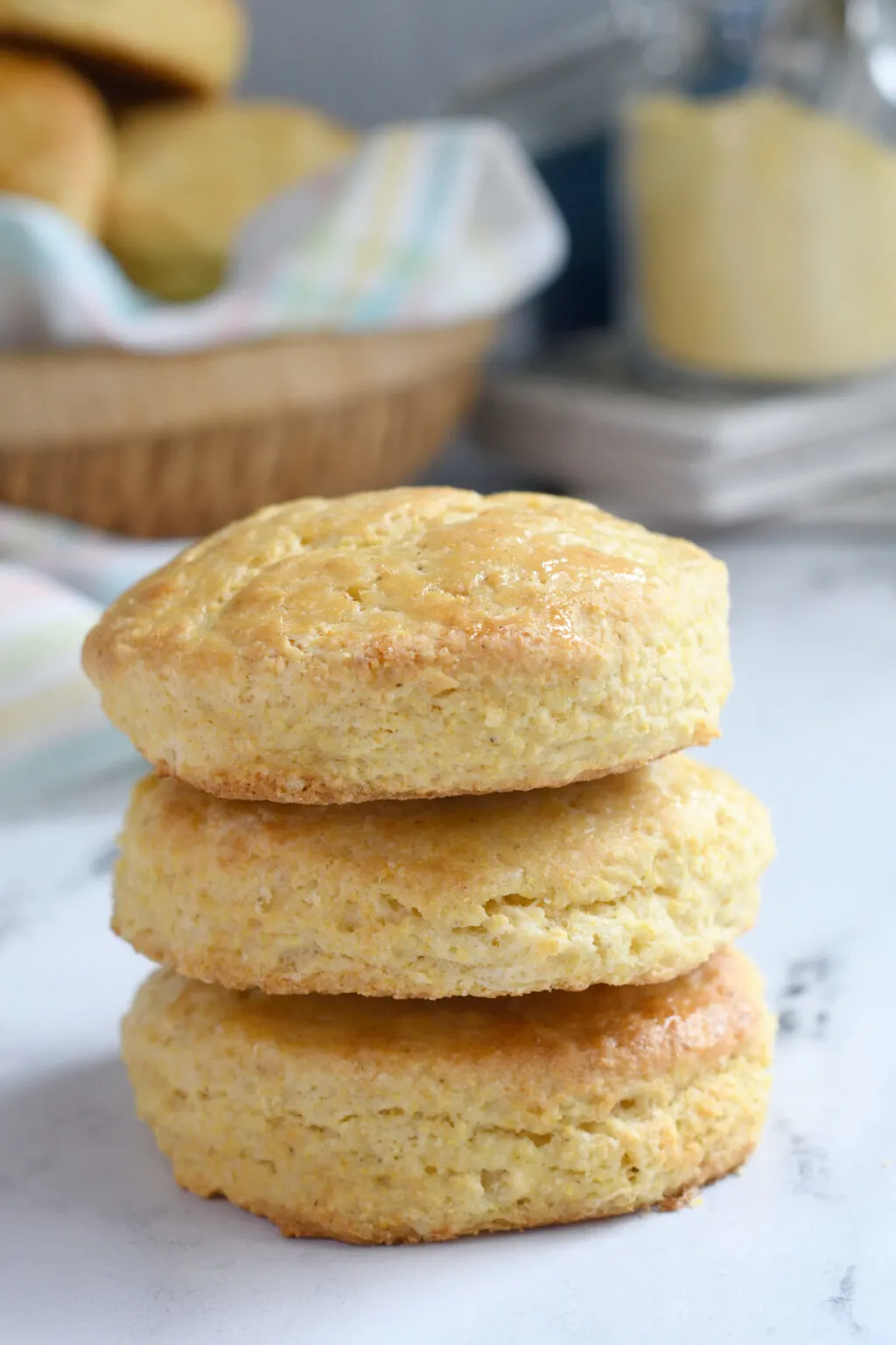 Fluffy Cornmeal Biscuits - Baking Sense®