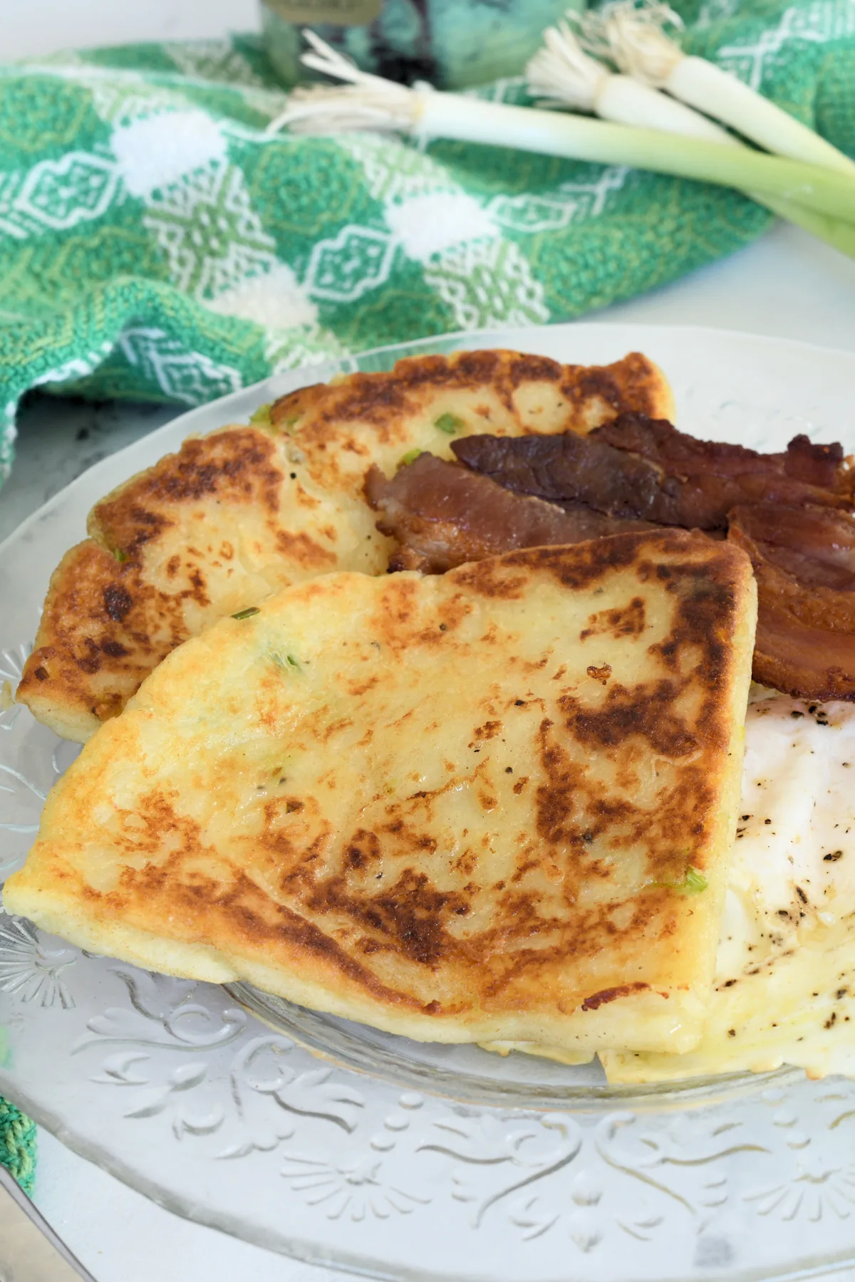 Gluten Free Irish Potato Bread (Potato Farls or Fadge)