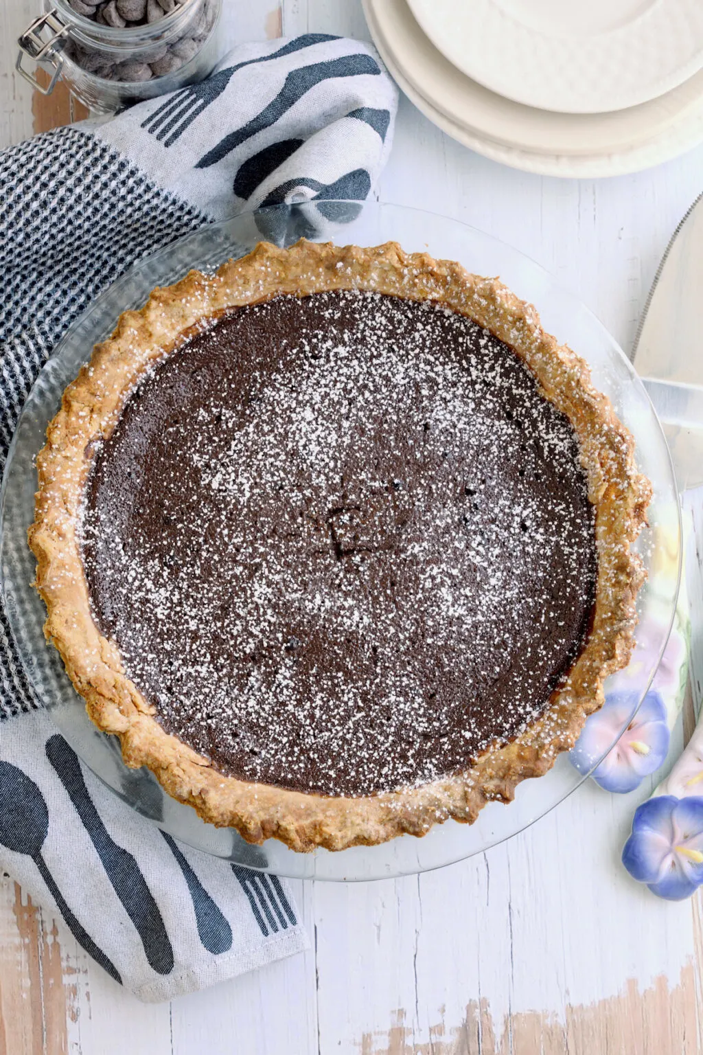 Chocolate Buttermilk Pie - Baking Sense®