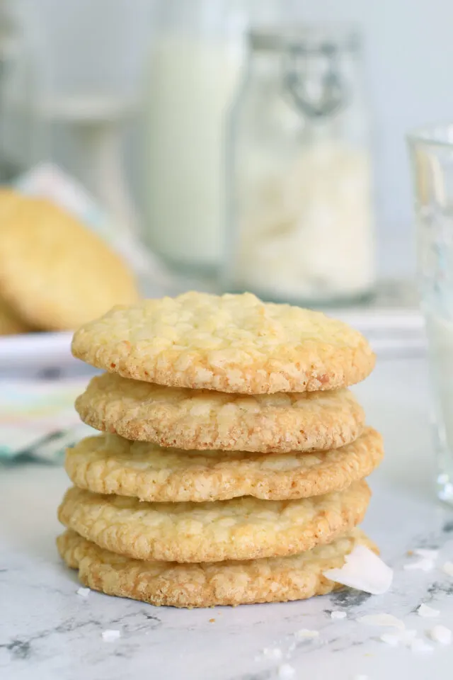 Coconut Thin Cookies - Baking Sense®