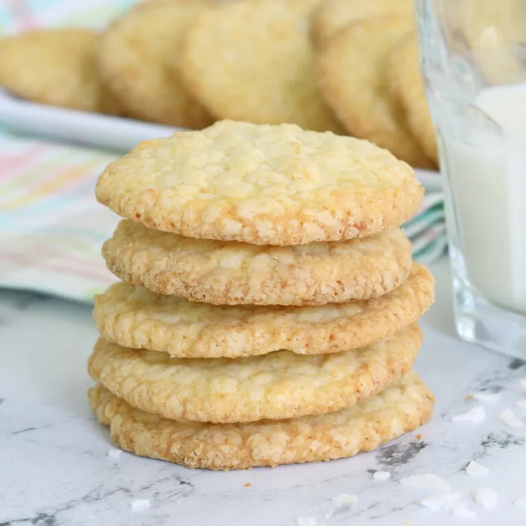 Coconut Thin Cookies - Baking Sense®