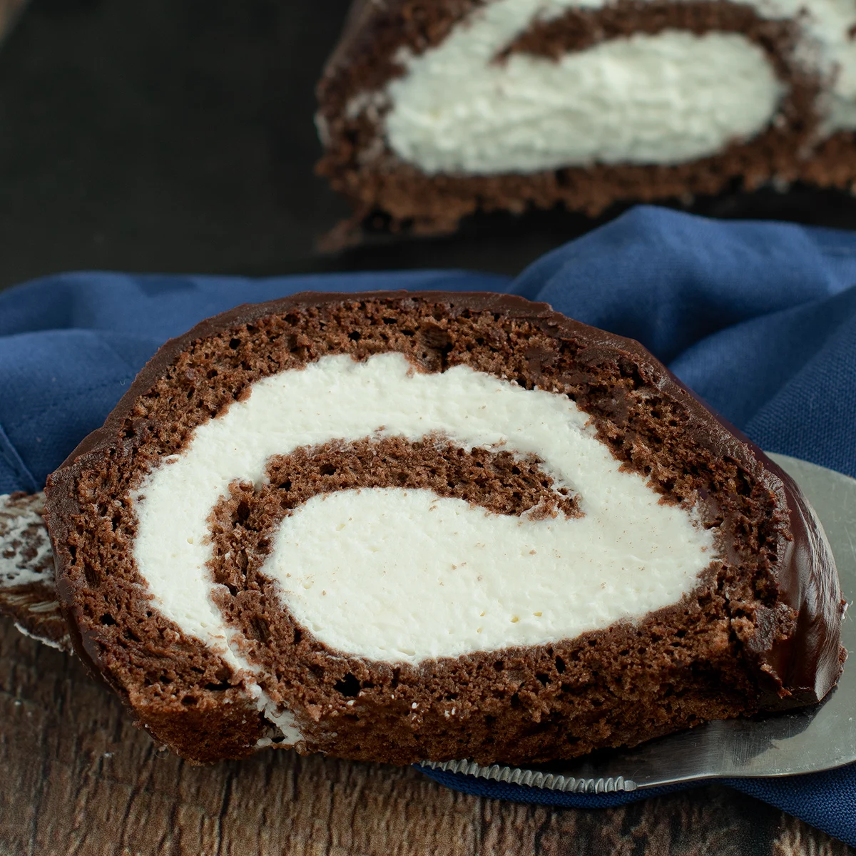 Chocolate Swiss Roll Cake - Baking Sense®