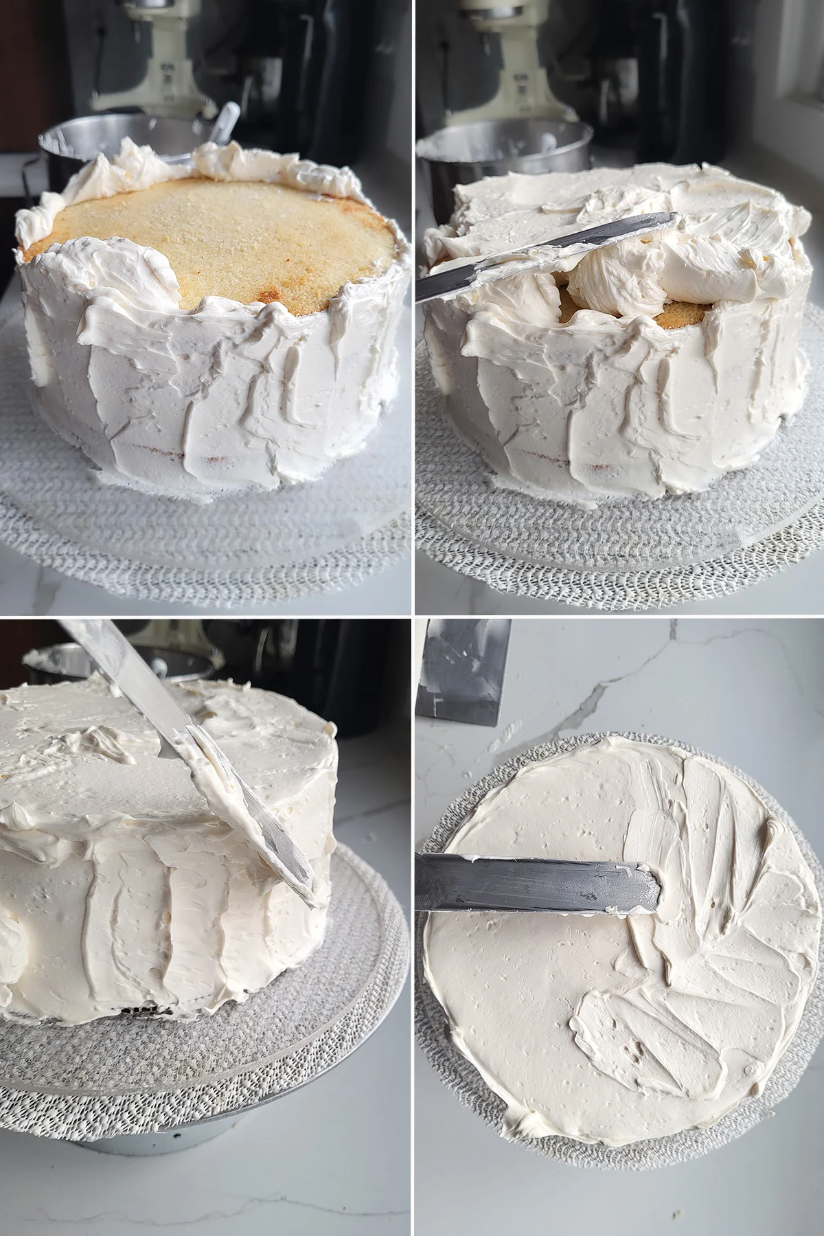 How to Build a 4 layer Cake - Baking Sense®