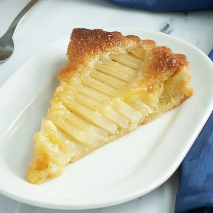 Pear Frangipane Tart (Tarte Bourdaloue) - Baking Sense®