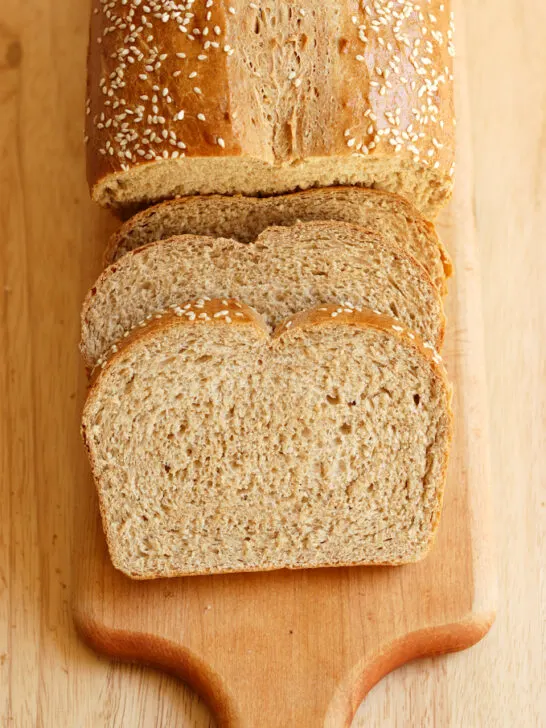 Milk & Honey Whole Wheat Bread - Baking Sense®